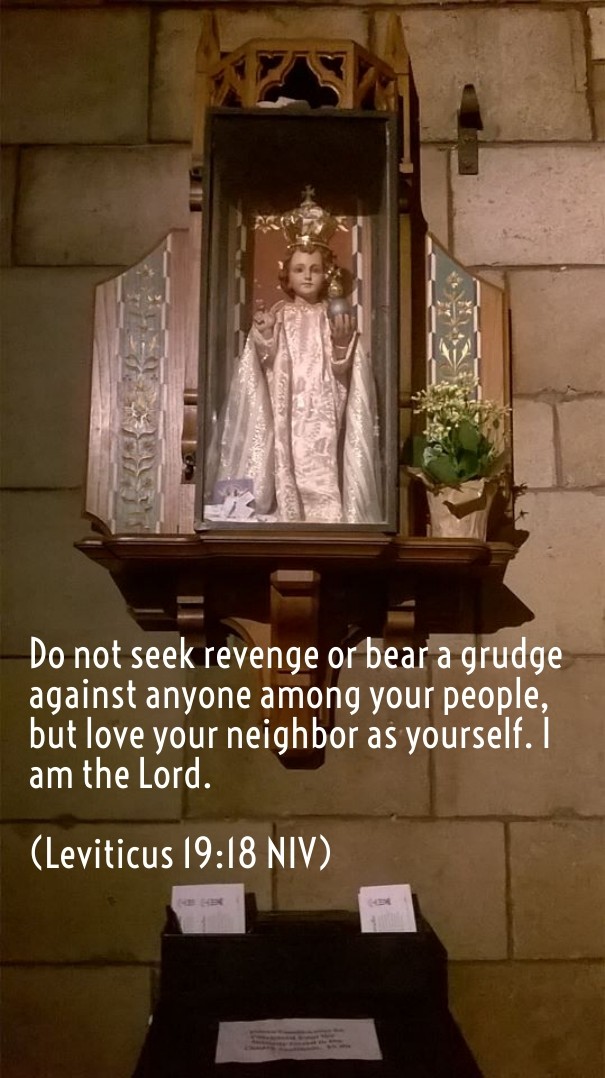 Do not seek revenge or bear a grudge Design 