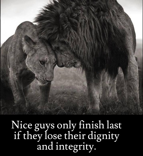 Nice guys only finish last if they Design 