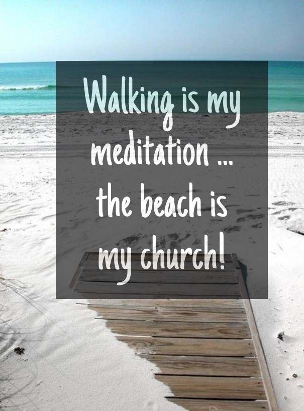 Walking is my meditation ... the Design 