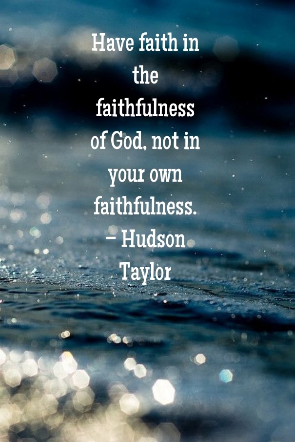 Have faith in the faithfulness of Design 