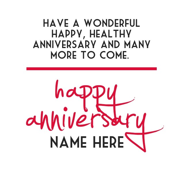 Happy anniversary have a wonderful Design 