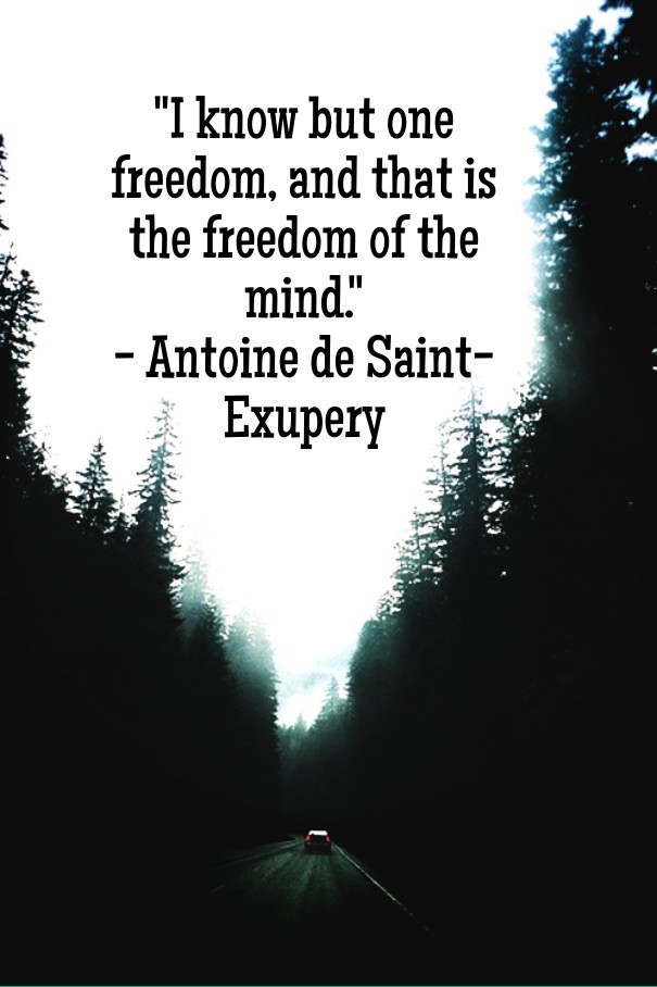 &quot;i know but one freedom, and Design 