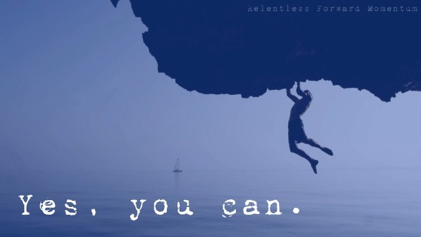Yes, you can. relentless forward Design 