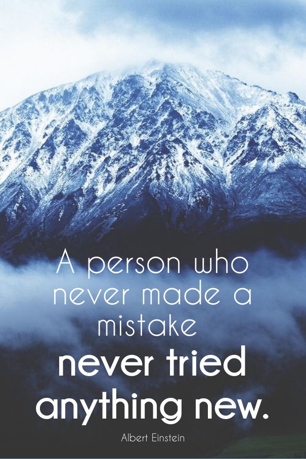 A person who never made a mistake Design 