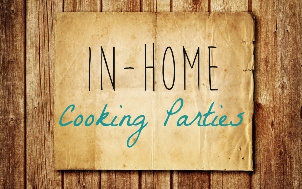 In-home cooking parties Design 