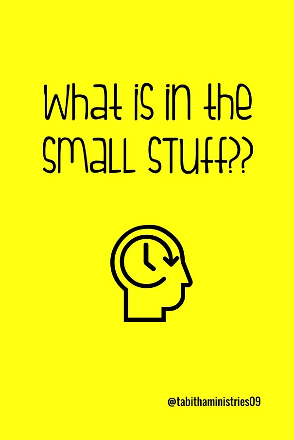 What is in the small stuff?? Design 