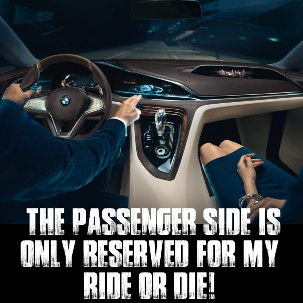 The passenger side is only reserved Design 