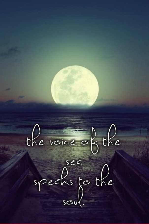 The voice of the sea speaks to the Design 