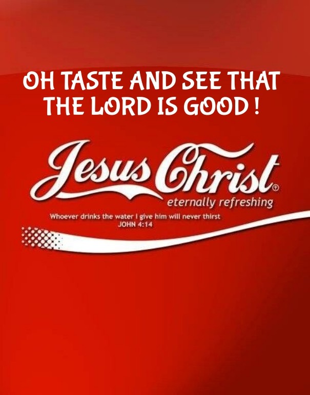 Oh taste and see that the lord is Design 