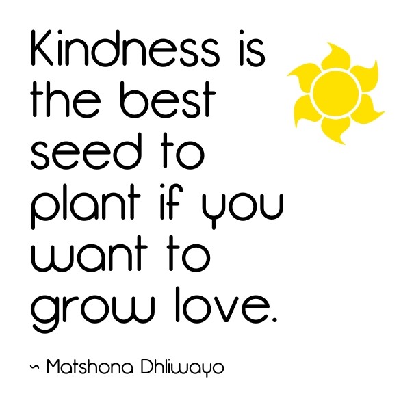 Kindness is the best seed to plant Design 