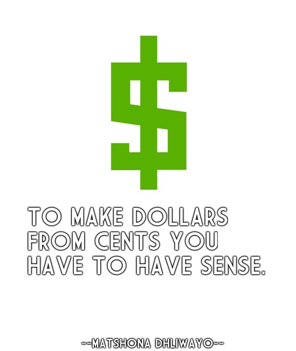 To make dollars from cents you have Design 
