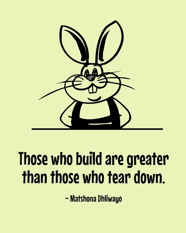 Those who build are greater than Design 
