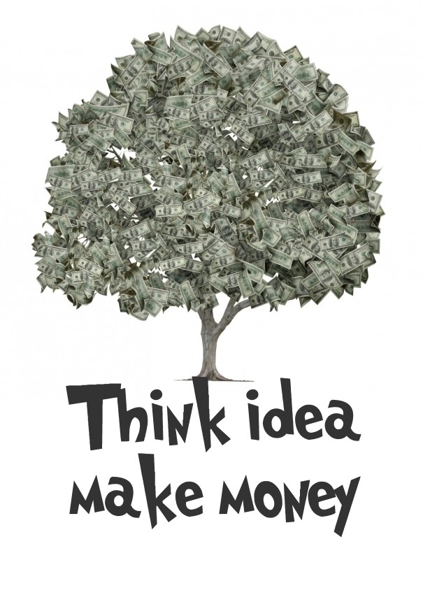 Think idea make money Design 