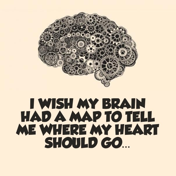 I wish my brain had a map to tell me Design 