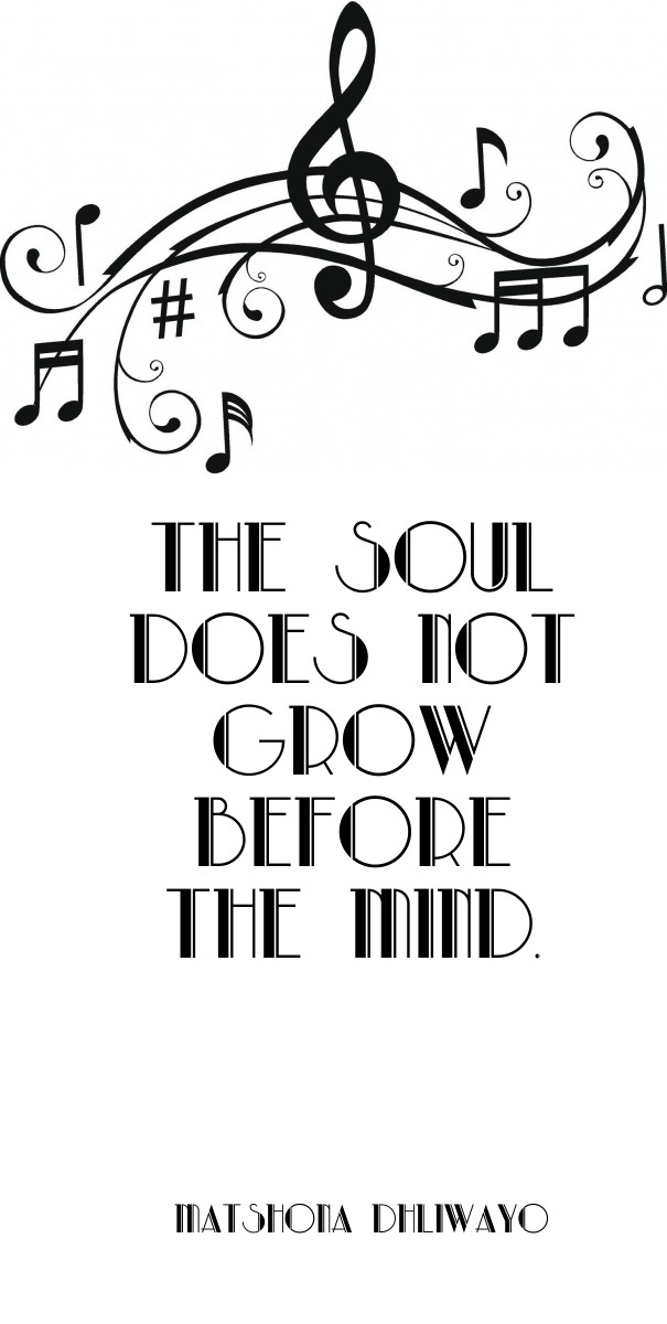 The soul does not grow before the Design 