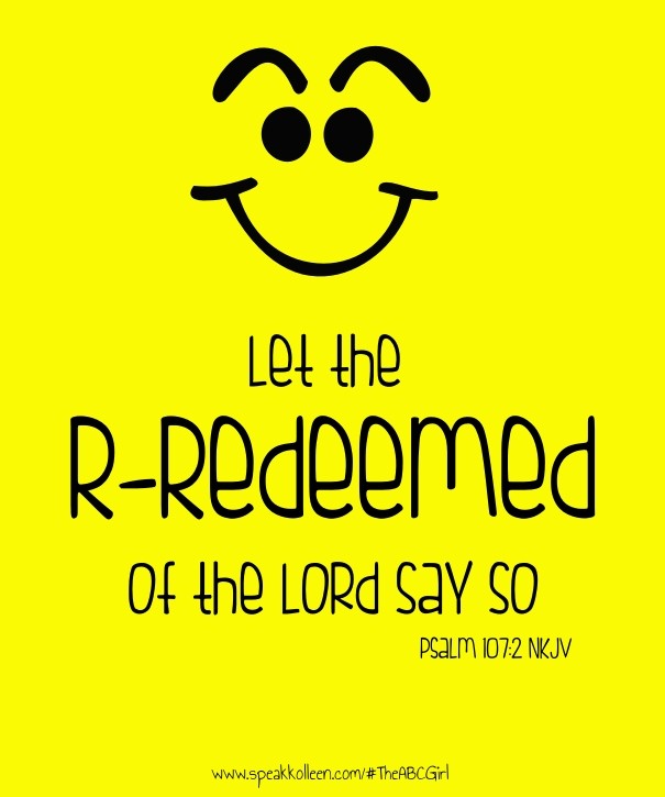 Let the r-redeemedof the lord say so Design 
