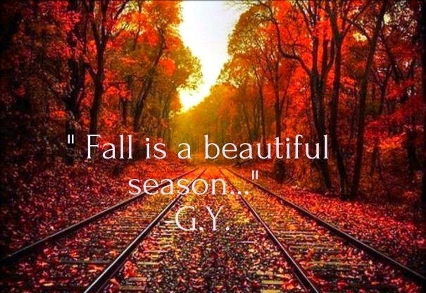 &quot; fall is a beautiful Design 