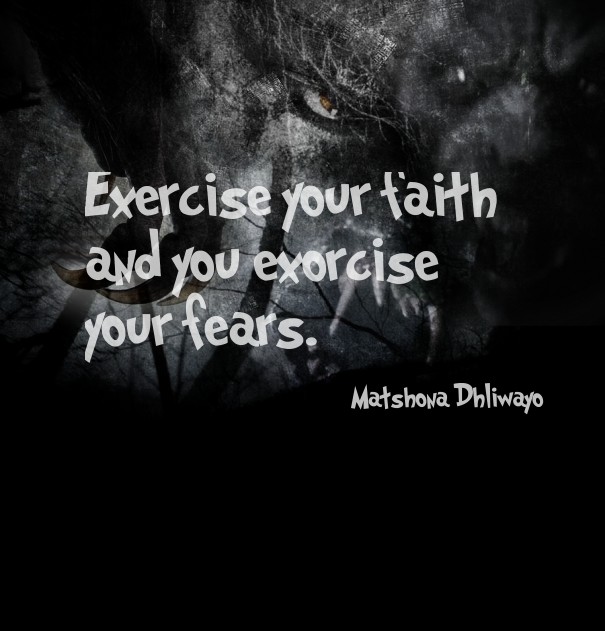 Exercise your faith and you exorcise Design 