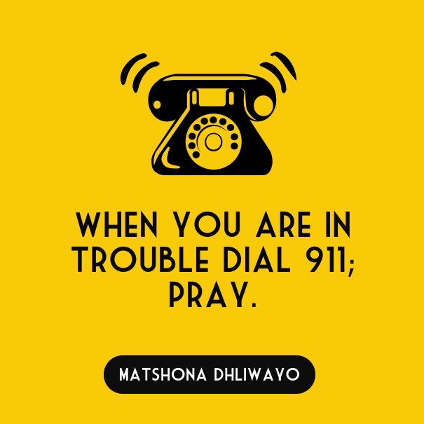 When when you are in trouble dial Design 