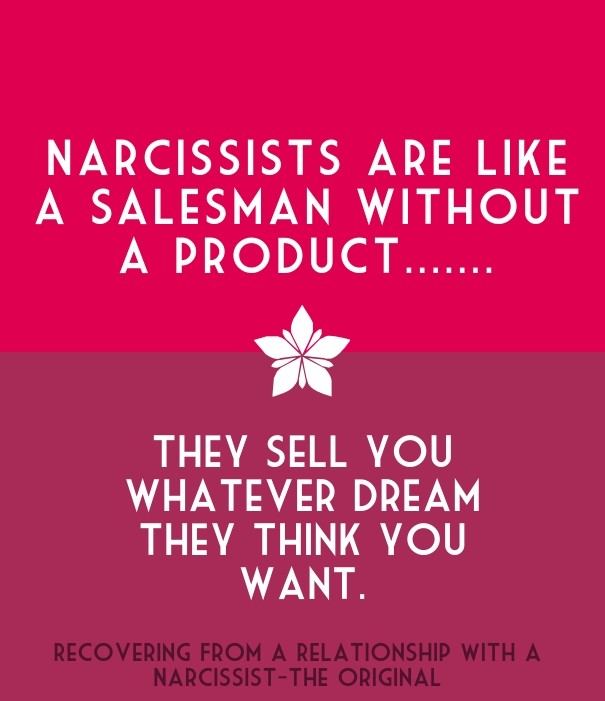 Narcissists are like a salesman Design 