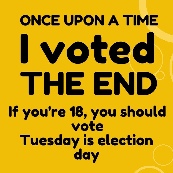 Once upon a time i voted the end if Design 