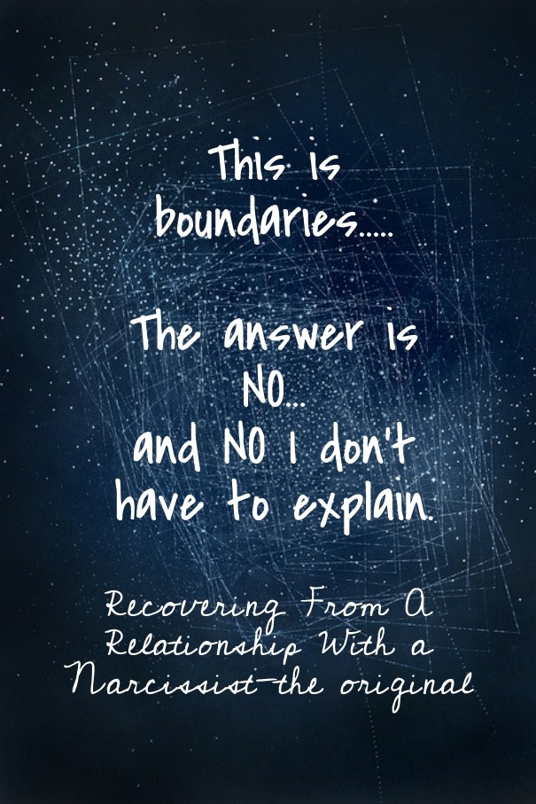 This is boundaries..... the answer Design 