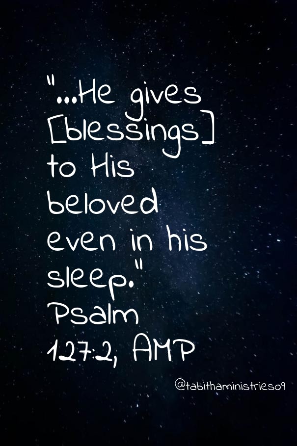 &quot;...he gives [blessings] to his Design 