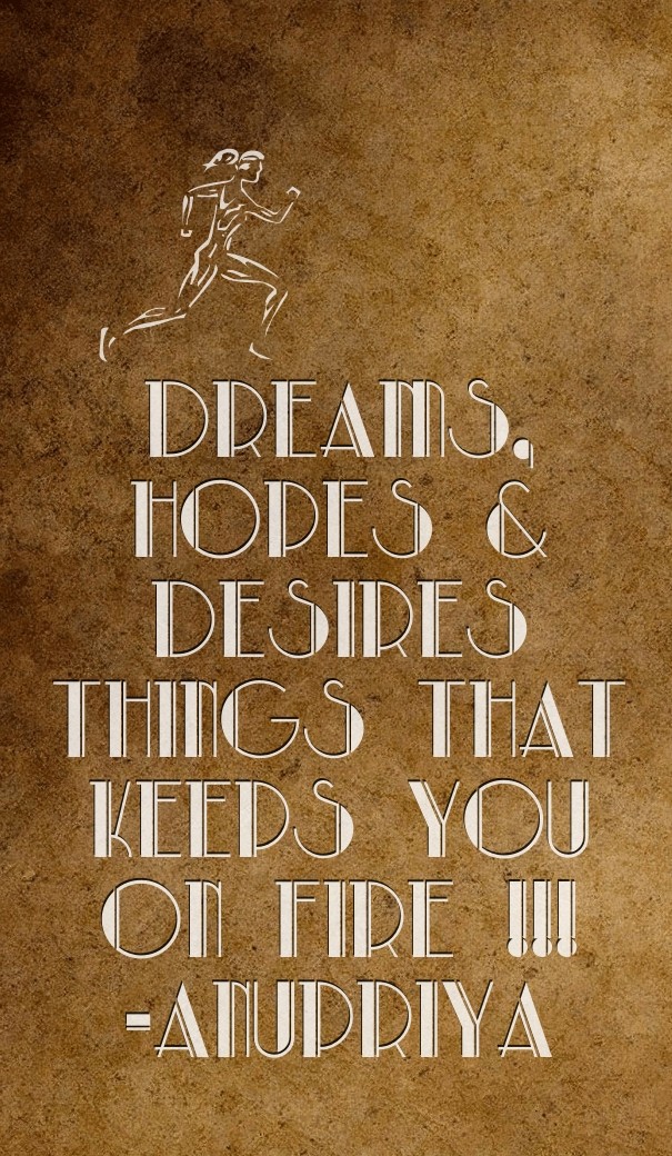 Dreams, hopes &amp; desires things Design 