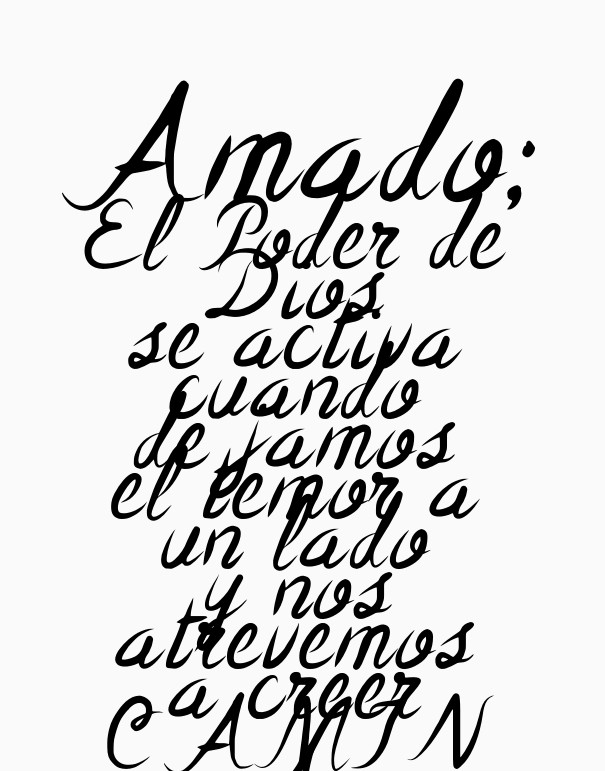 El poder de dios se activa cuando Design 