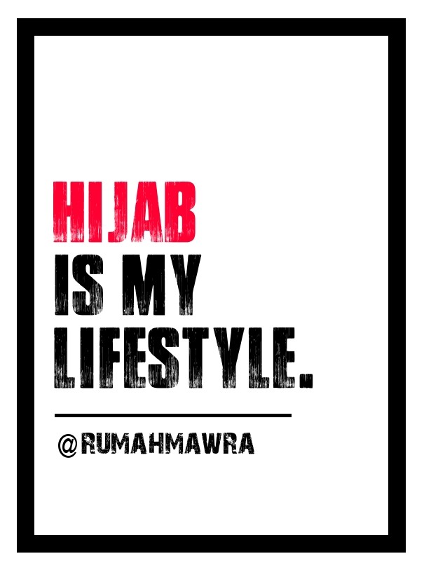 Hijab is mylifestyle. @rumahmawra Design 