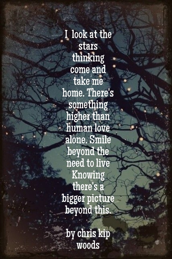 I look at the stars thinking come Design 