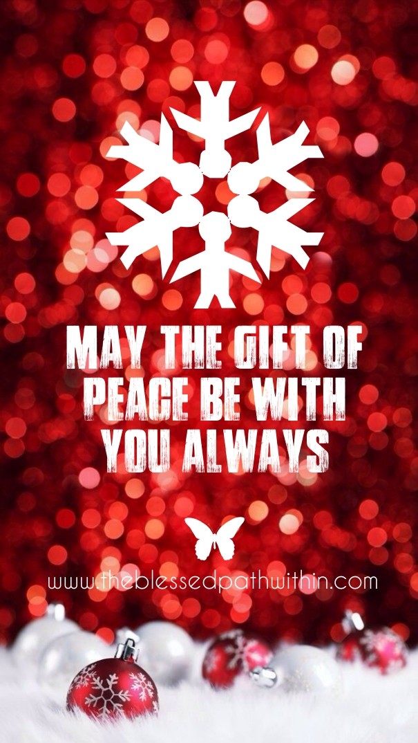 May the gift of peace be with you Design 
