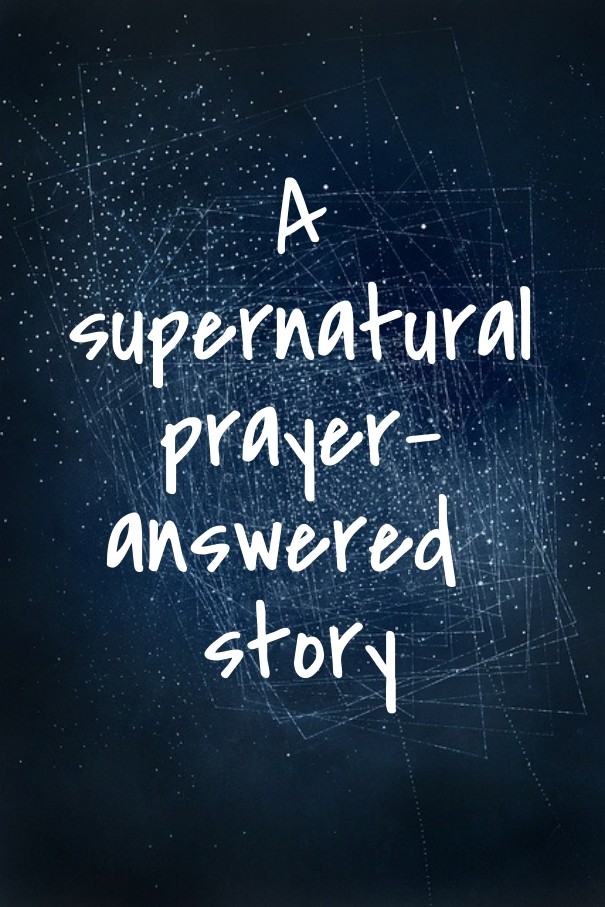 A supernaturalprayer-answered story Design 