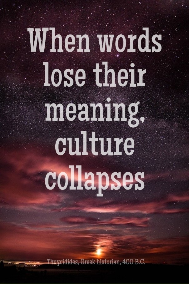When words lose their meaning, Design 