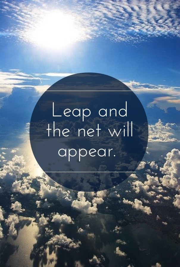 Leap and the net will appear. Design 