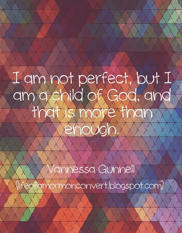 I am not perfect, but i am a child Design 