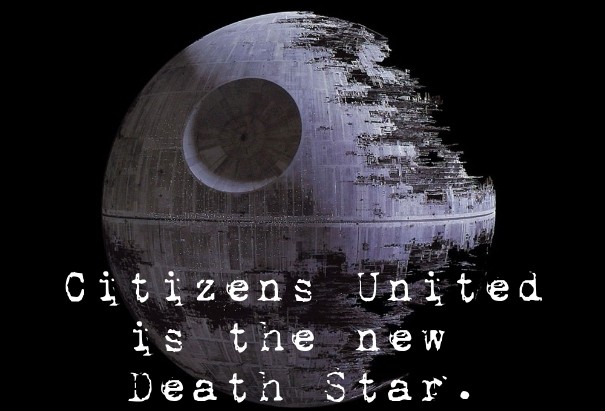 Citizens united is the new death Design 