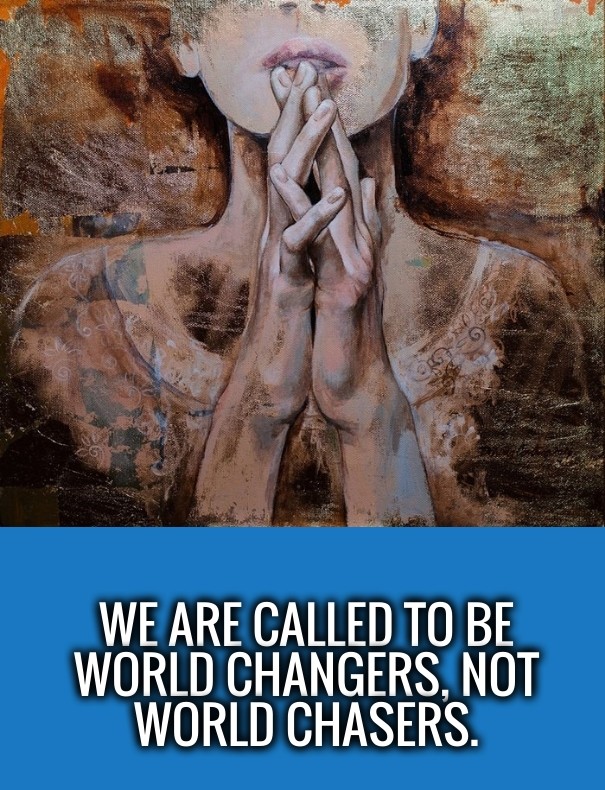 We are called to be world changers, Design 
