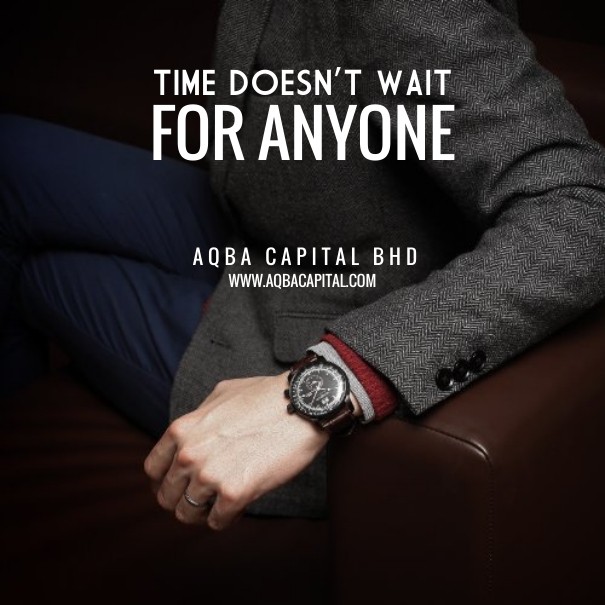 Time doesn't wait for anyone aqba Design 