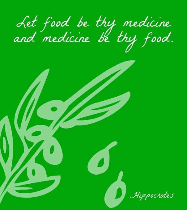 Let food be thy medicine and Design 