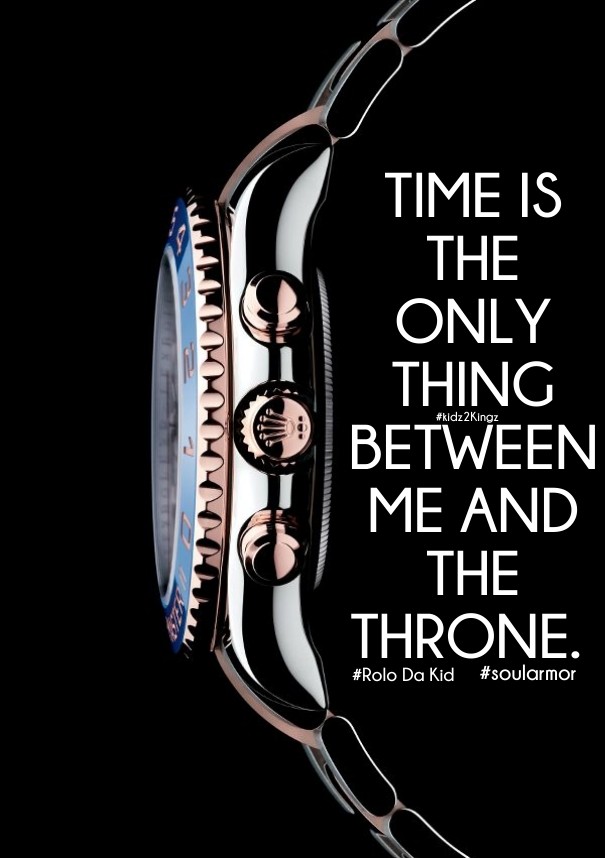 Time is the only thing between me Design 