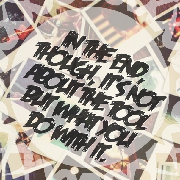In the end, though, it's not about Design 