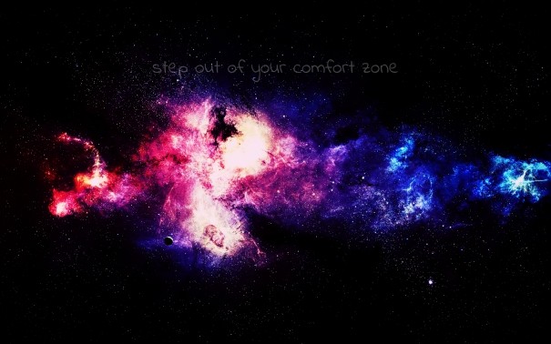 Step out of your comfort zone Design 