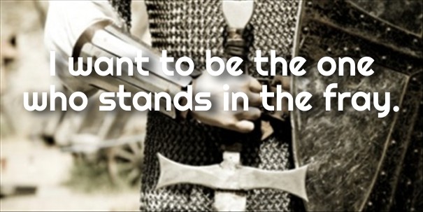 I want to be the one who stands in Design 