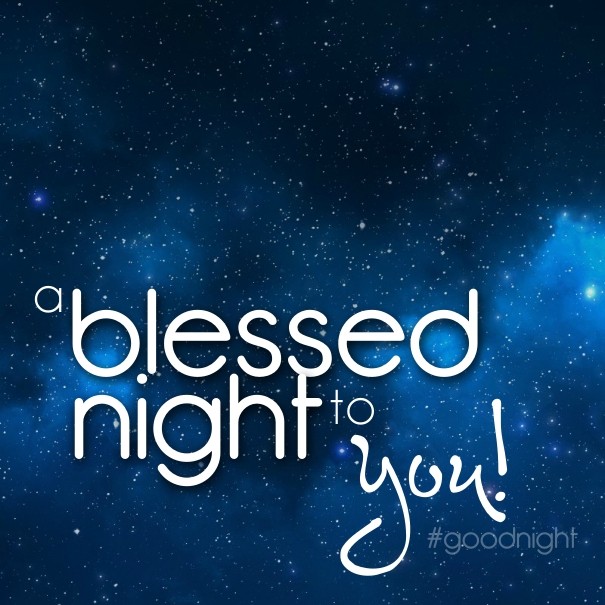 Blessed night a to you! #goodnight Design 