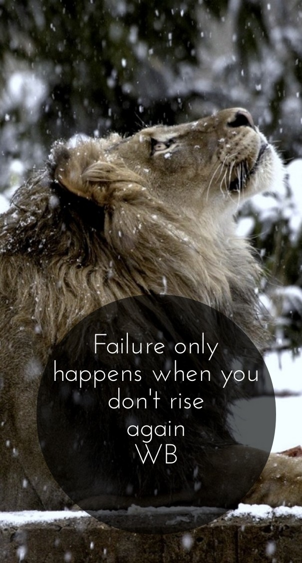 Failure only happens when you don't Design 
