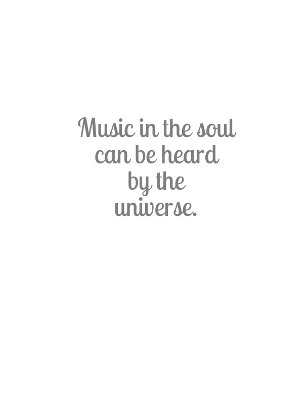 Music in the soulcan be heardby Design 