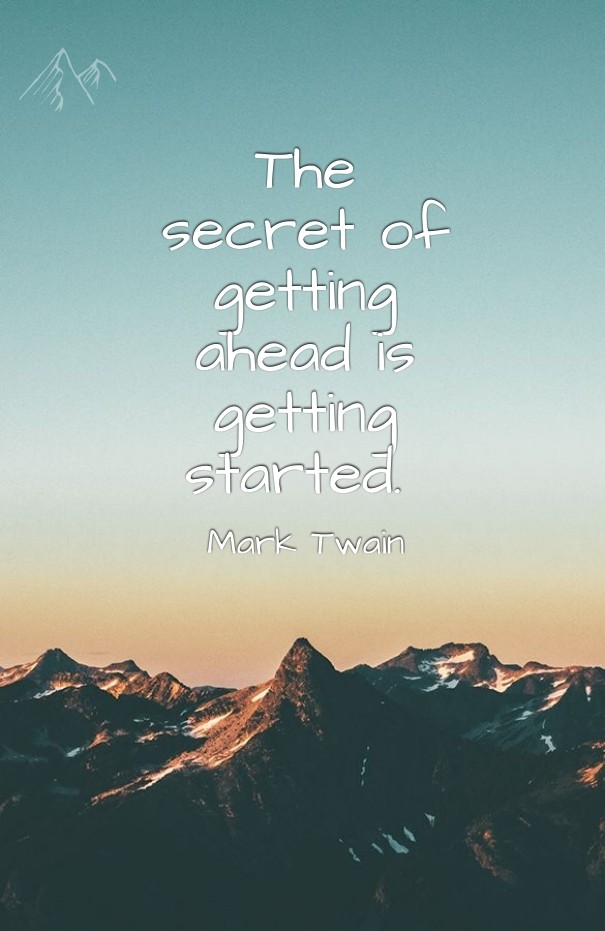 The secret of getting ahead is Design 
