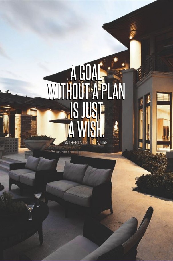 A goal without a planis justa wish. Design 