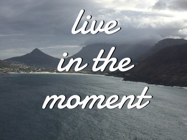 Live in the moment Design 